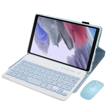 Pentru Samsung A7lite T220/T225 8.7 Inch Comprimat Caz De Silicon Cu Bluetooth 3.0 Tastatură Și Mouse-Ul Setat