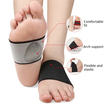 Picioare Plate Suport Arc Picior Varus-Valgus Corector Bandaj Sport Bărbați Femei Pantofi Branț Insertii Arc Pad Semele Ortopedice