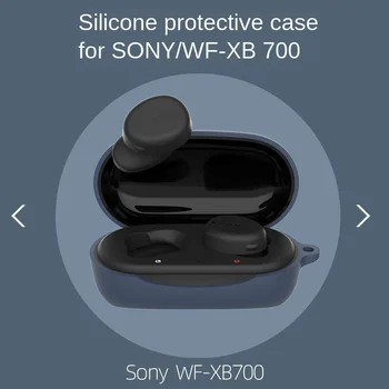 Potrivit pentru Sony WF-XB700 silicon folie protectoare sony wireless Bluetooth anti-a pierdut anti-toamna coajă de protecție