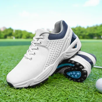 Profesional Pantofi De Golf Barbati Adidasi De Golf De Lux De Dimensiuni Mari 40-47 În Aer Liber, Confortabil Pantofi De Mers Pe Jos De Mers Pe Jos De Golf Adidasi