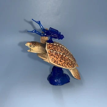 pvc figura turtleanddiver model de jucărie