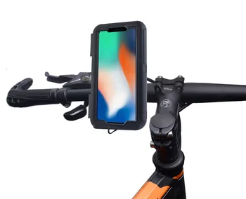 Rezistent la apa Biciclete Suport de Telefon, Smartphone Geanta Bicicleta Ghidon Suport Mobil Suport de Montare Caz pentru 4 până la 7 Inch