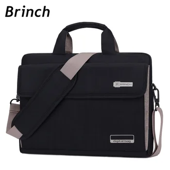 Rezistent La Șocuri Brand Brinch Messenger Laptop Bag 13,14,15.6 Inch,Umăr Caz Pentru Macbook Air Pro Notebook PC DropShip