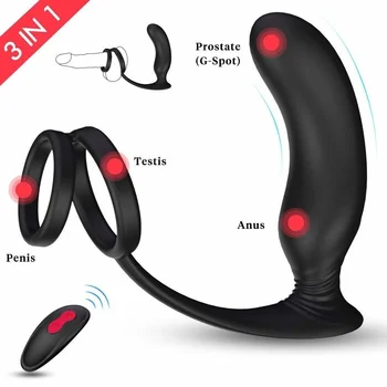 Sex Penis Inel 9-Modul de Vibrație fără Fir Control de la Distanță Vibrator Reincarcabil rezistent la apa G-spot Silicon Jucarii Sexuale Pentru Barbati