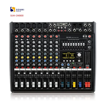 SUMA-CMS600 Profesional 6 Canale Karaoke Mixer Audio Studio de Înregistrare Consolă de Amestecare Pentru Etapa a Trăi