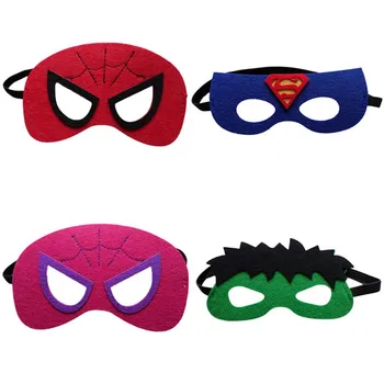 Super-erou Masca Cosplay Spider-Man, Hulk, Căpitanul America Măști de Crăciun pentru Copii super-Erou Cosplay Masca de Carnaval Petrecere Cadouri