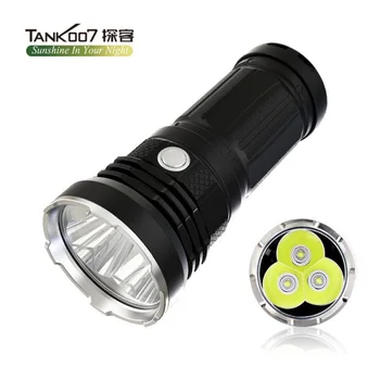 TANK007 KC1 USB Reîncărcabilă Lanterna Lumină LUMINOUS SST40 6000LM LED Puternic Lanterna pentru Vanatoare de Poliție Militară Legitimă Apărare