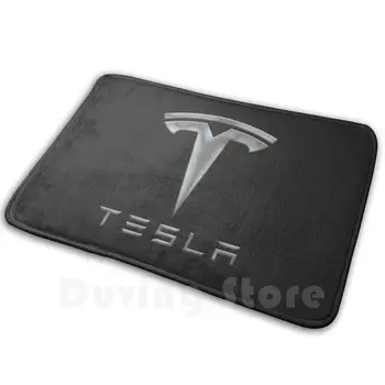 Tesla Covor Mat Covor Perna Moale Tesla Spațiu Elon Musk, Spacex, Elon Musk Știință Spațiu X Fuma Iarba Blunt Inginerie
