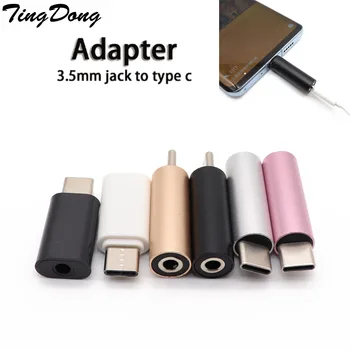 Tip-C Pentru Jack de 3,5 mm pentru Căști Cablu USB C-3.5 mm AUX Casti Adaptor pentru Huawei Mate 20 P20 Pro pentru Htc Xiaomi Mi 6 8 6X