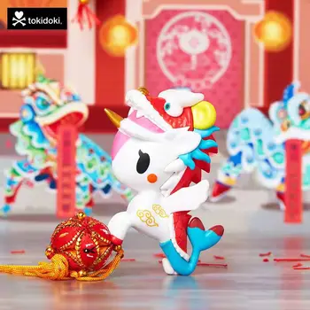 Tokidoki Unicorn Sirenă Anul Nou Chinezesc Orb Cutie Ghici Sac Caja Ciega Mister Caseta de Jucărie pentru Fete Anime Cifre Model Drăguț Cadou
