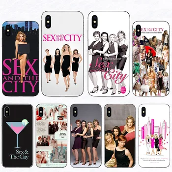 TV Serialul Sex and the City telefon Caz Pentru Iphone SE 2020 X XR XS 7 8 Plus 5S 6S Mobile Shell 13 11 Pro Max 12 Mini 10 Hard Cover