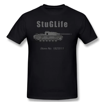 Vreau Stuglife T-Shirt Pentru Bărbați De Calitate De Top De Bumbac Scurte De Vara Cu Maneca World Of Tanks Gratuit On-Line Război Joc Casual Harajuku Streetwear