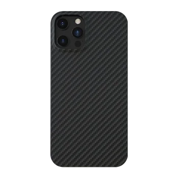 Yierfa Fibra de Carbon magnetic Protector de Caz Pentru iPhone 12 13 Pro Max Caz Ultra-subțire Capacul din Spate Greu Pentru iPhone 13 mini Acoperi
